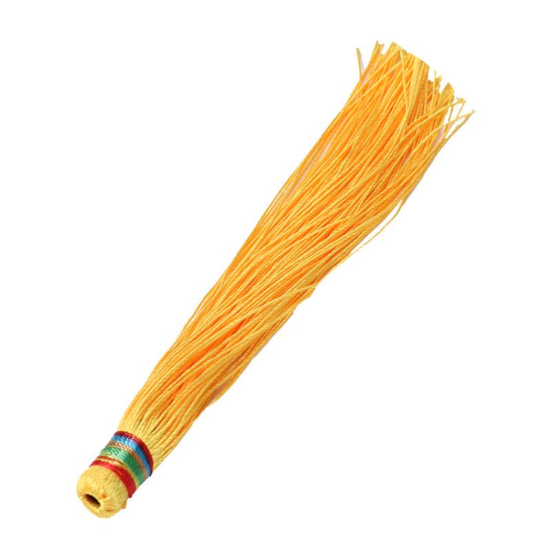 

Разноцветные кисточки в китайском стиле для украшений, подвески в машину, свадебного декора и поделок своими руками жёлтый
