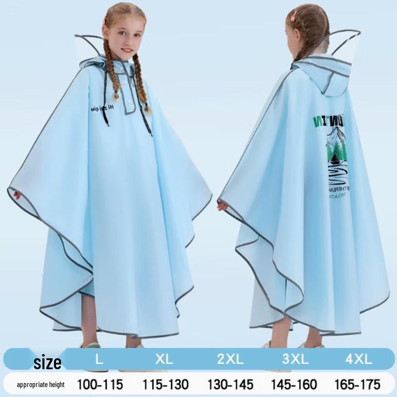 

Children s School Poncho Raincoat