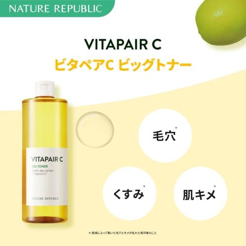 [NATURE REPUBLIC OFFICIAL] Nature Republic Vita Pair C Big Toner <Lotion> 500mL x 1