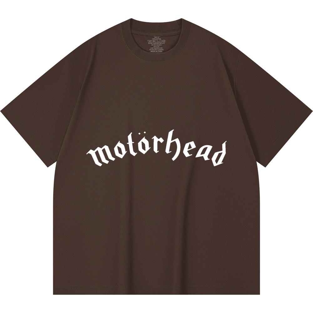 230 Gsm 100% Cotton Heavy Metal T-Shirt  Rock Band Popular Music Print Unisex Heavy Cotton T Shirt