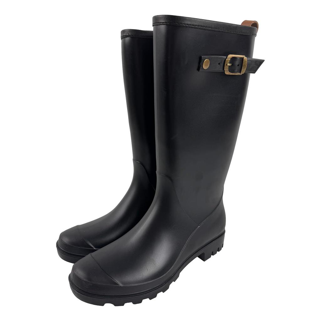 PAFHL Rain Short Long Rain Rain Rainy Typhoon Easy to Put On and Take Suitable for Rain or Shine Size Women's Boots, Boots, Boots, Stylish,