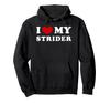 I Love My Strider Hoodie