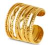 Wholesale High End Waterproof Three-dimensional M Letter Hollow Stainless Steel Finger Ring Trendy for Women Personalize Jewelry