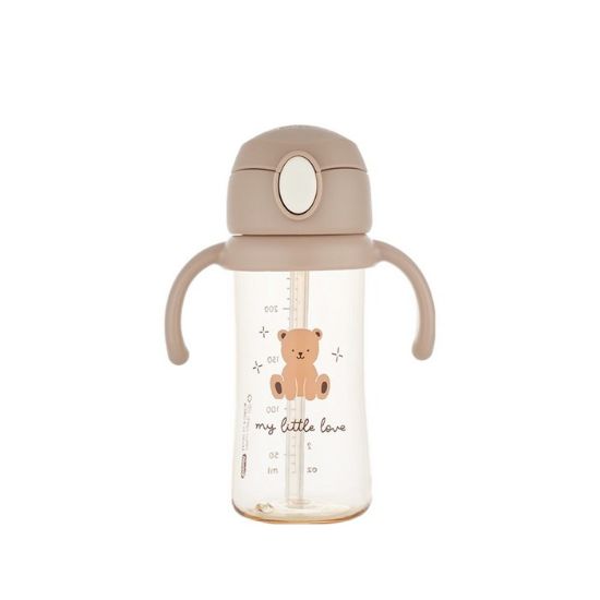 EDISON Little Love PPSU One-Touch Straw Cup for Toddlers 250ml