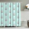 Funny Cat Shower Curtain Cute Kitten Bathroom Decor Set Waterproof Liner Farmhouse Style Home Decor