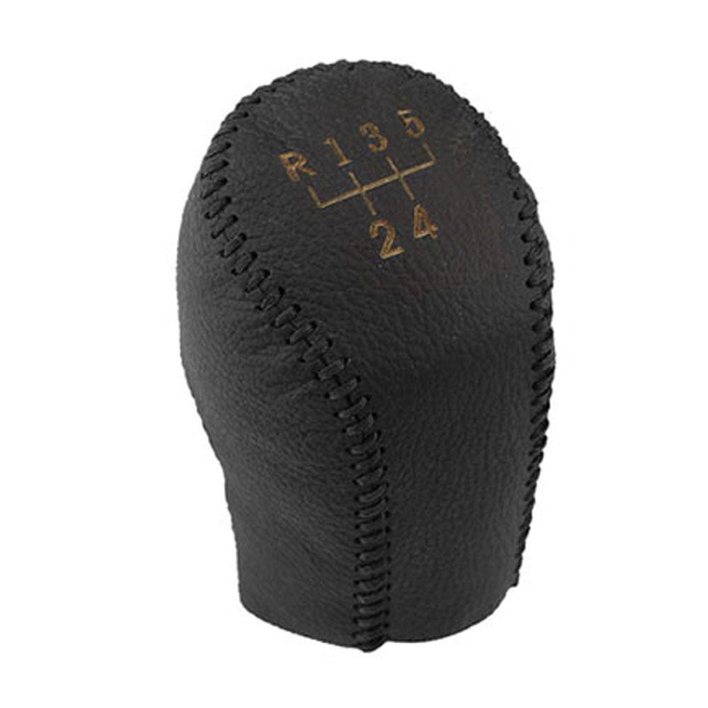 5 6 Speed Leather MT Gear Shift Knob Cover Gear Collars for Hyundai Elantra GT Accent Solaris Avante MD I30 Accessories