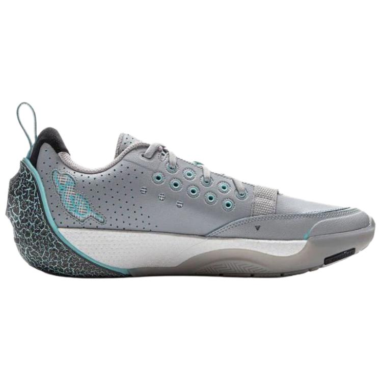 Li Ning Wade All City 13 XIII Trendy Komfortable Lave Basketballsko Herresneaker Grå Blå ABAV001-13