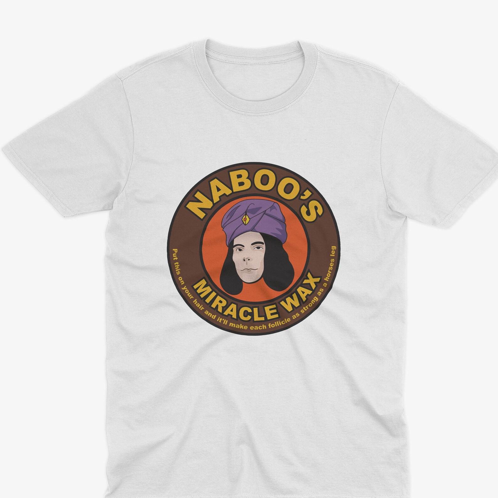 The Mighty Boosh Naboo s Miracle Wax, Mighty Boosh T-Shirt, Mighty Boosh Gift, Howard Moon Vince Noir, Old Gregg, Mighty Boosh Art S