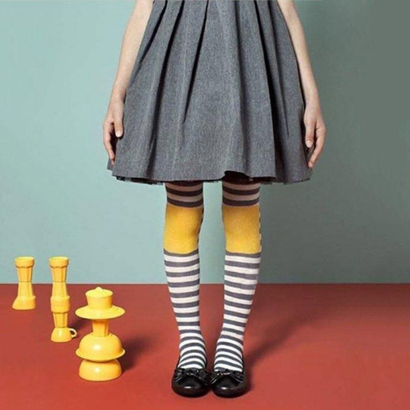 Härliga spädbarn Baby Barn Tights Tecknad Söta Långa Flickor Långa Tights