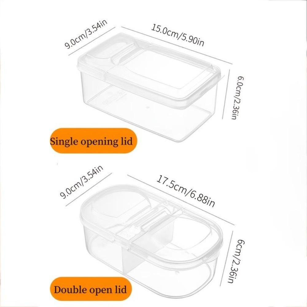 Student Lunch Box Portable Fresh Fruit Container Office Worker Bento Box with Ice Pack Reusable Leakproof Food Storage