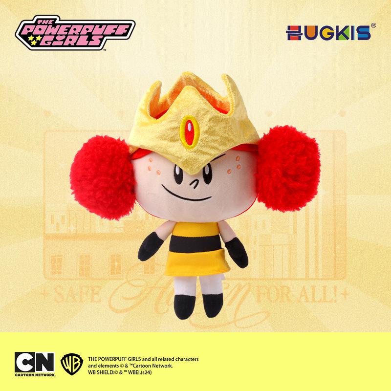 14·25cm The Powerpuff Girls Stuffed Dolls Movie Villains Princess Morbucks and Mojo Jojo Plush Keychain Dolls