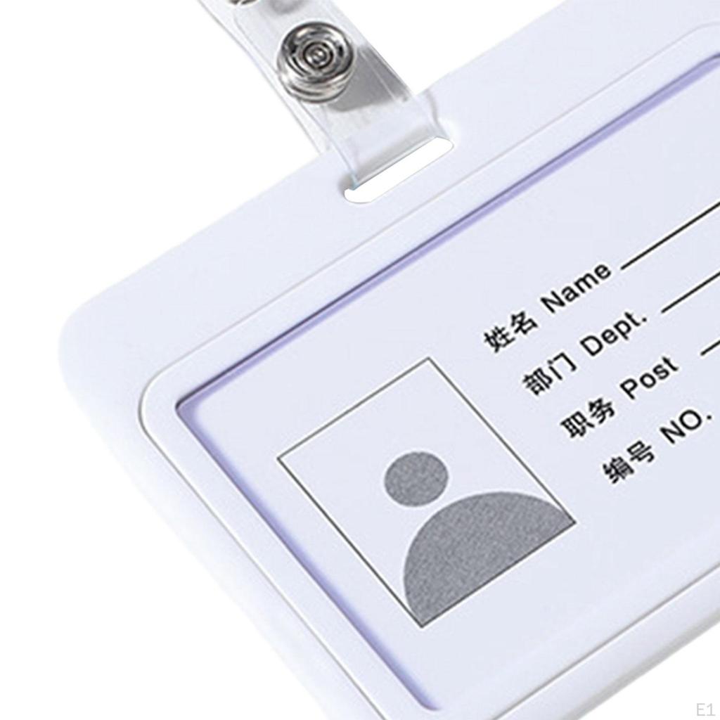 Badge Reel Holder ID Clip 60cm Telescopic Cable Nurse Gift Key Name Tag