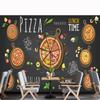 Pizza Mural 3d Restaurant Pizza Wallpaper Fast Food Snack Wall Mural