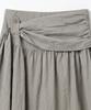 Eilubeu Drape Midi Skirt Aasdsk102C