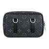 Louis Vuitton Monogram Canvas And Leather Handheld Crossbody Bag Small Men bags Black M30755