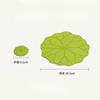 New Chinese cotton and linen lotus leaf coaster coaster home kitchen insulation mat storage mat tea mat