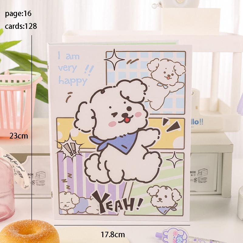 Creative  Photo Card Binder  Cute Idol PhotoCard Holder Poka Collect Book  Poca Packaging Supplies