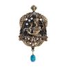 Retro Palace Vintage Heavy-duty Distressed Princess Jewelry Brooch