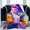 Flannel Digital Printed Blanket Conditioning Blanket Sofa Blanket Girl Gift