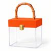 with Bamboo Handle Transparent Gift Box Acrylic Gift Box  Wedding Souvenirs Party Candy Packaging