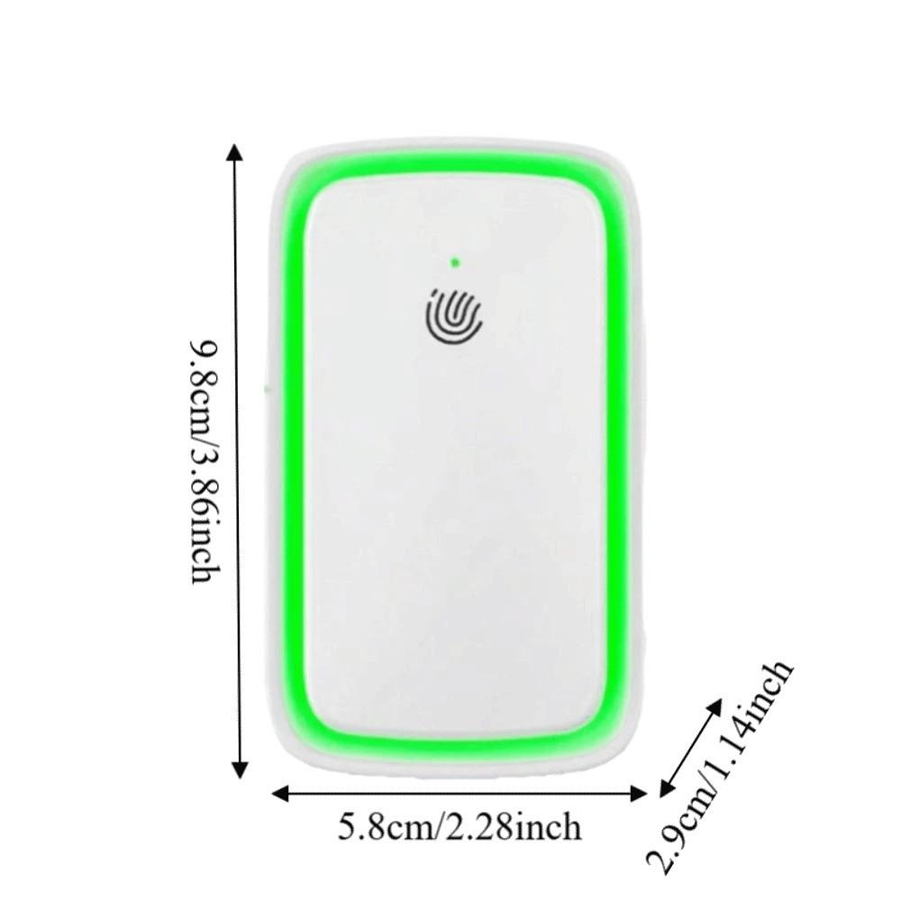 US UK EU Plug Air Cleaner Small Negative Ion Generator Odor Removal Air Ionizer Basement