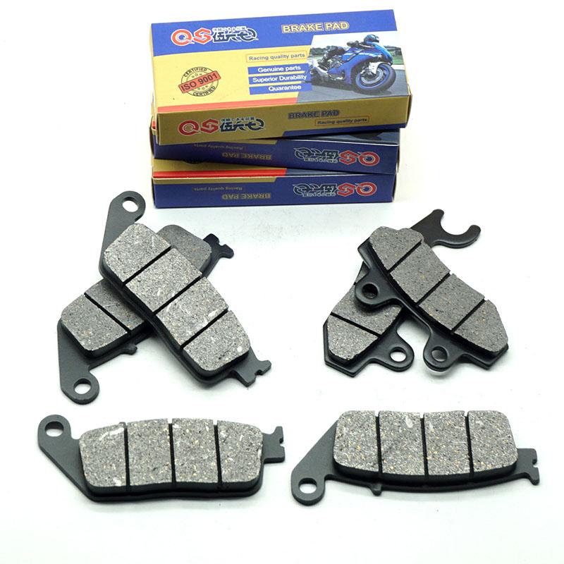 Motorcycle Front Rear Brake Pads for TRIUMPH Speedmaster 2005-2015 Bonneville T120 2016-
