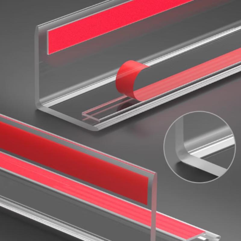 Transparenter selbstklebender Wandwinkelschutzstreifen aus PVP