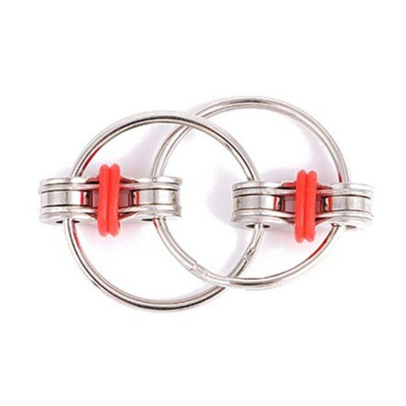 Charming Autism Adhd Anti-stress Adult Toys Key Ring Hand Bearing Tri-spinner Toy