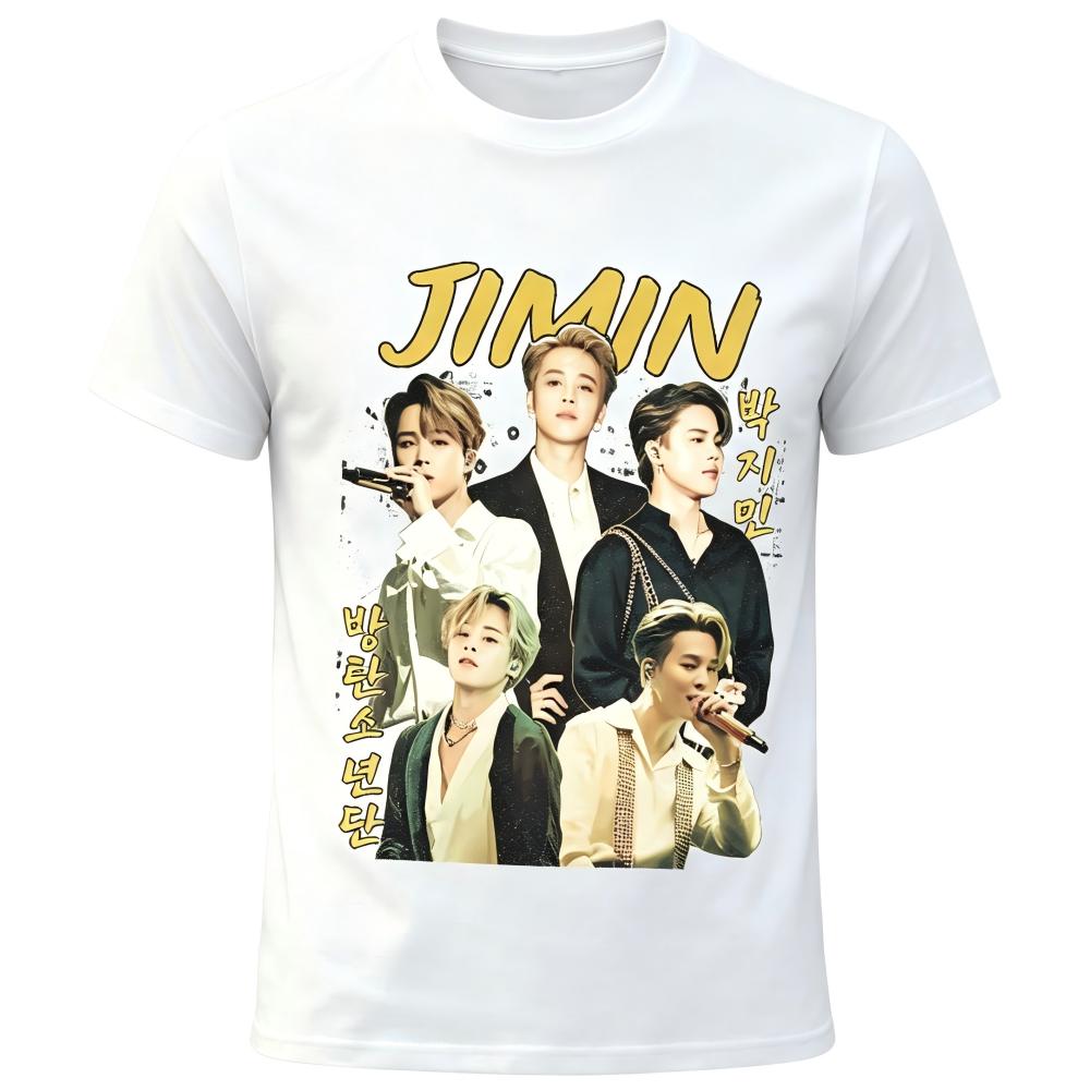 Jimin Korean Pop Portrait Graphic T-Shirt