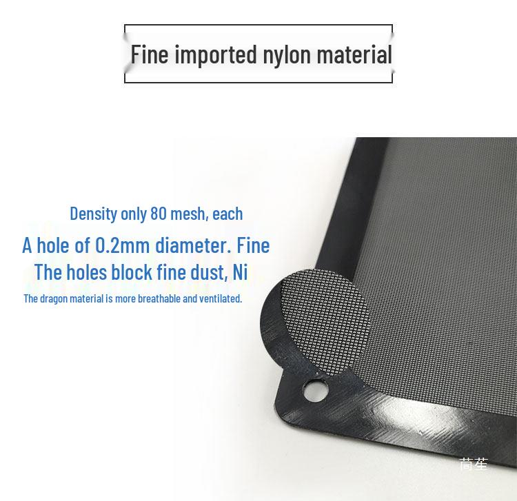 120mm Magnetic Dustproof Fan Filter Cover for Computer Cases (12cm, 14cm, 8cm, 9cm, 140mm)