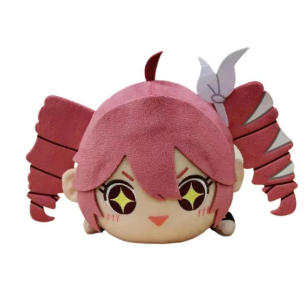 Cute Kasane Teto Nuipurike Osuwari Plush Doll Sleeping Doll In Prone Position Pink Hair Girl Stuffed Pilow For Kid Birthday Gift