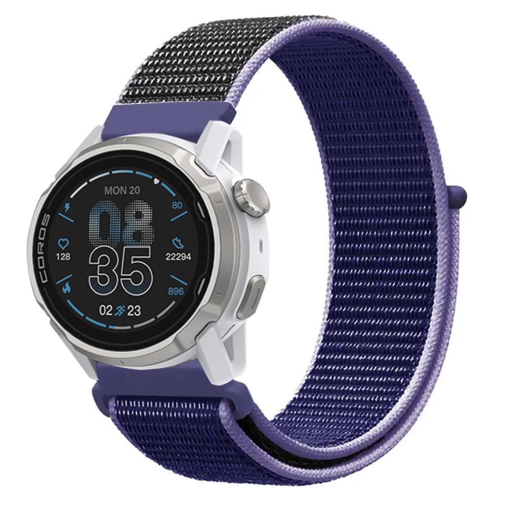 20mm 22mm Nylon Loop Strap for COROS APEX 4 42mm/PACE Pro/CMF Watch 3 Pro Smartwatch Breathable Band for Suunto Vertical/Race 2