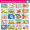 Children's DIY Cartoon Mosaic Diamond Painting Kit with EVA Stickers