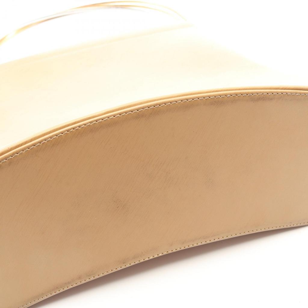 Used CARTIER Trinity Handbag leather Beige Used Women