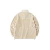 Anta Men's Stand Collar Fleece Jacket Beige 952238611-1