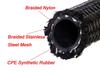 AN16 AN-16 Nylon Steel Braided Oil Fuel Gas Radiator Line Hose 3.3 Foot 1500 PSI