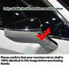 2 couvercles de rétroviseur latéral noir F, style sport pour Lexus ES IS LS LC RC RCF UX uniquement pour accessoires de voiture LHD