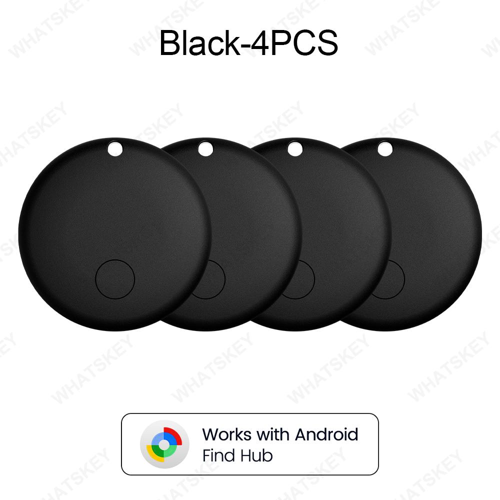 Mini GPS Locator Android AntiLost Alarm Google Find My Wallet Keychain Smart Tag Bluetooth-Compatible Dog Pet Child Key Finder