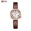 Sanda Women's Retro Rhinestone Quartz Watch - Elegant Green Design