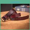 Classic Genuine Leather Belt For Women With Slim Fine Textured Design For Casual And Vintage Style