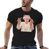 Queen Elizabeth Middle Finger Funny English Sticker Tshirt Sweat Resistant Workout Tee Shirt
