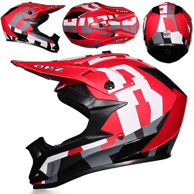 Mountain Breathable Double Visor Motocross Helmet Off Road Riding Helmet O'Neill Men's and Women's Rally Helmet Large