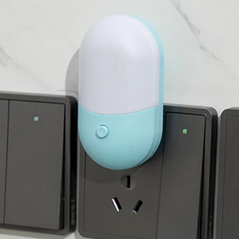 Led Mini Nachtlicht Schalter Plug-In Led Licht Augenschutz Nachtlicht Lampe Verwendung Für Nacht Baby Fütterung Wohnzimmer