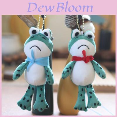 Adorable Long-legged Frog Plush Toy Keychain Soft And Cuddly Animal Accessory