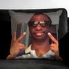 Ugly Man Funny Meme Cushion Cover Pillowcase Ultra Soft Skin Friendly Fabric Cloud Like Comfort & Concealed Zipper