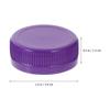 100Pcs Plastic Bottle Caps Smooth Safe for DIY Art Projects 's Creativity Building Reusable Craft Accessories Learning