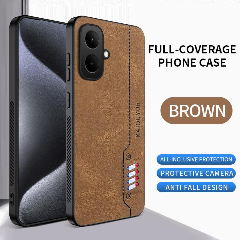 Stitching Color Retro Matte Leather Case For Infinix Smart 10 9 8 Zero 40 GT 30 Pro Full Cover Camera Protector Anti Slide Shell