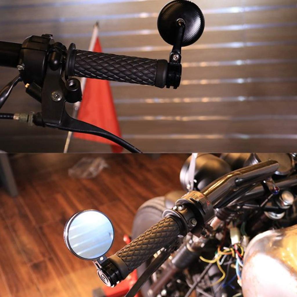 Motorcycle Mirror, Bar End Mirror, Motorcycle Mirror, Rear Vehicle Check, Improves Driving Stability, Repair Mirror, Replacement Parts