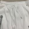 Europäische und amerikanische Retro-Street-Hip-Hop-Y2K-Muster bedruckte lockere Freizeithose
