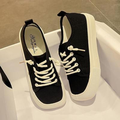 Mocasines de lona con punta cuadrada y pies anchos para mujer, zapatillas de deporte informales con cordones, plataforma, zapatos con estampado de cebra y leopardo, zapatos para correr para estudiantes